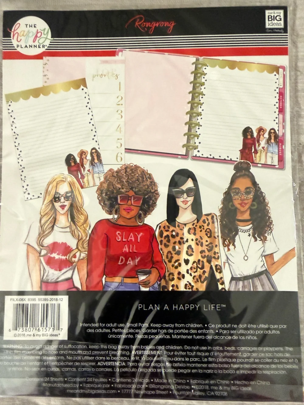 The Happy Planner Disc-Bound Planner Paper - 24 Sheets
